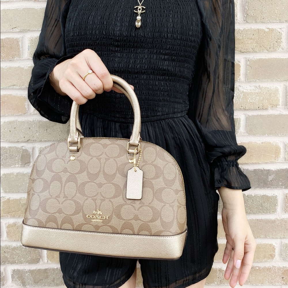 Gaby’sBags👜💕-Coach Satchel &Crossbody rose gold - Picture 4 of 6